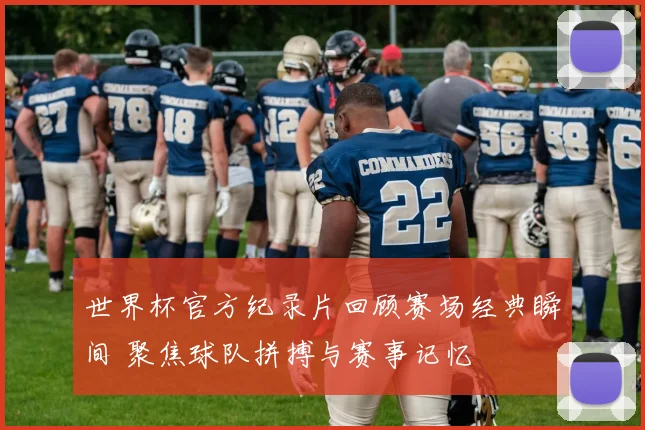 世界杯官方纪录片回顾赛场经典瞬间 聚焦球队拼搏与赛事记忆